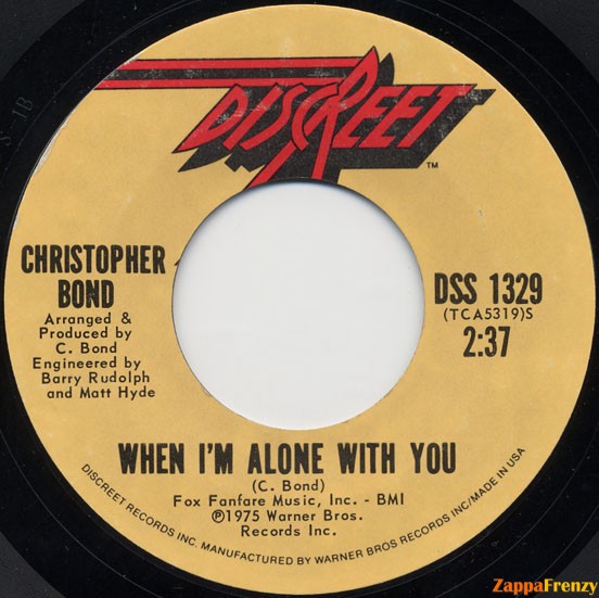 When I’m Alone With You